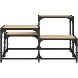  Stolić za kavu boja hrasta sonome 68x68x40 cm konstruirano drvo | Eponuda.ba