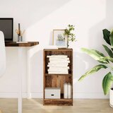 vidaXL Regal za knjige boja starog drva 40x24x76 cm konstruirano drvo | shoptok.hr