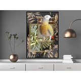  Poster - Composition with Gold Parrot 20x30 | shoptok.hr