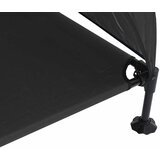  Povišeni krevet za pse Crna 127 x 81 x 108 cm Tkanina i čelik | Eponuda.ba