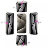 hoco. kaljeno privacy staklo 360 stupnjeva za iPhone 15 Plus | shoptok.hr