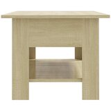  Stolić za kavu boja hrasta 102x55x42 cm konstruirano drvo Smeđa 102 x 55 x 42 cm | shoptok.hr
