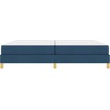  s opruga kutije s madracem Plava 200 x 200 cm tkanina | shoptok.hr