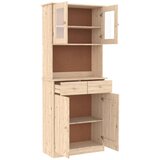  Visoka komoda ALTA 77 x 35 x 188 cm od masivne borovine | Eponuda.com