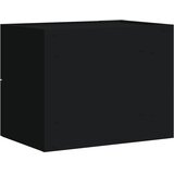  Zidni noćni ormarić crni 45 x 30 x 35 cm | Eponuda.com