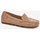 Boto Women’s Perforated Moccasins Made Of Eco Suede Brown Amrutia | shoptok.hr