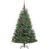  Umjetno božićno drvce s nogom Zelena 150 cm PVC i metal | Eponuda.com