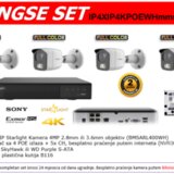 Longse Full Color IP SET IP4XIP4KPOEWHmmsl – 4 MP | Eponuda.ba