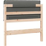  Tapecirani uzglavlje Prirodna i svijetlo siva 100 cm | shoptok.hr