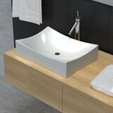 Furnova Beli keramični umetniški umivalnik z visokim sijajem, (21912009) | Shoptok.si