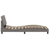  Okvir za krevet bez madraca smeđesivi 90x190cm od tkanine | shoptok.hr