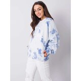 RUE PARIS Sweatshirt-DS-BL-1118.60-white-blue | Shoptok.si