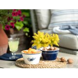 Madame coco Maena Perrin Set činija, 2 kom, 10cm, Teget-bele | Eponuda.com