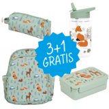 A Little Lovely Company Velik komplet Prijatelji iz gozda + bidon GRATIS | Shoptok.si