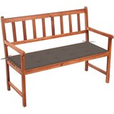  Vrtna klupa s jastukom 120 cm od masivnog bagremovog drva Tupe 120 x 50 x 4 cm Cijene