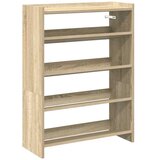 Stalak za cipele boja hrasta 60x25x81 cm konstruirano drvo Smeđa | Shoptok.si