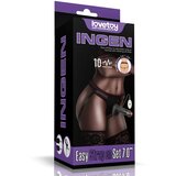 Lovetoy 2023 Strap-on Lovetoy Ingen Vibrating Easy Black 7'' | Shoptok.si