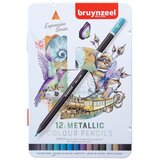 Olovke u boji Bruynzeel metalik nijanse 12 kom