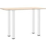  Noge za barski stol 4 kom Bijele 100-102 cm Čelik | shoptok.hr