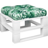  Jastuk za palete s uzorkom lišća 60 x 60 x 12 cm od tkanine | shoptok.hr