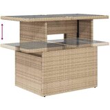 vidaXL 8-dijelni set vrtnih sofa od poliratana s jastucima bež | shoptok.hr