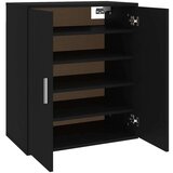 vidaXL Omarica za čevlje črna 60x35x70 cm iverna plošča | Shoptok.si