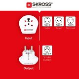 Skross PA60 - putni adapter za Indiju, Izrael i Dansku | Eponuda.com