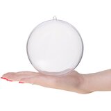  Akrilna božićna kuglica 11 cm | shoptok.hr