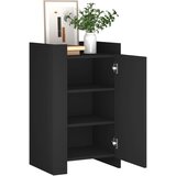  Komoda crna 45x35x75 cm od konstruiranog drva | Eponuda.com
