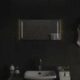 vidaXL led kopalniško ogledalo 60x30 cm