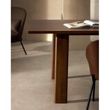 Kave Home Proširiv blagovaonski stol s dodatnom pločom s pločom stola u dekoru oraha 95x200 cm Arlen – | shoptok.hr