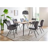 Hom`in stol, tekstil barve petroleja | Shoptok.si