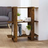 Ormarić za knjige / pregrada boja dimljenog hrasta 80x30x87 cm | shoptok.hr