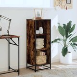 vidaXL Ormar za knjige dimljeni hrast 40x35x107,5 cm konstruirano drvo | shoptok.hr