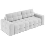 Makamii Svijetlo siva sklopiva sofa od bouclé tkanine 255 cm Milu – | shoptok.hr