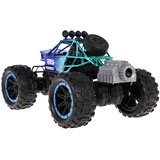 Buggy na daljinsko upravljanje REAL ROCK sa dimnim efektima - plavi | Shoptok.si