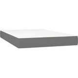 Krevet s oprugama i madracem tamnosivi 120 x 200 cm od tkanine | shoptok.hr