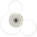 Globo 67824-60 - prigušiva LED plafonska lampa MILES 60W/230V 80,8x99,2 cm srebrna + daljinski upravljač | Eponuda.com