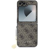 Guess Ohišje za Samsung Galaxy Z Flip 6 Edition 4G z obeskom, Siva, (21749268) Cene