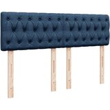 vidaXL Krevet s oprugama i madracem plavi 140x200 cm od tkanine | shoptok.hr
