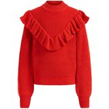WE Fashion Pulover ognjeno rdeča | Shoptok.si