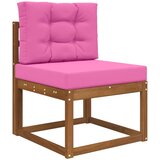 Jastuk za vanjsku sofU 2 pcs Ružičasta Poliester - Ružičasta 60 x 60 cm 1x sjedalo +1x naslon (3D s bartagom) | shoptok.hr