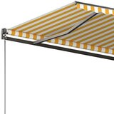  Samostojeća automatska tenda 350 x 250 cm žuto-bijela | shoptok.hr