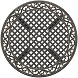  Vrtni stol brončani Ø 90 x 75 cm od lijevanog aluminija | shoptok.hr