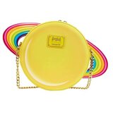 Loungefly lisa frank yellow rainbow ring saturn cossbody bag Cene