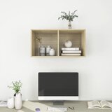  Zidni TV ormarić boja hrasta 37 x 37 x 72 cm konstruirano drvo | Eponuda.com