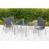Gardenson Vrtna Miza Siva, 150x90 | Shoptok.si