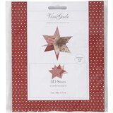  Komplet za izradu papirne 3D zvijezde (papirne dekoracije) | shoptok.hr