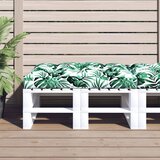 vidaXL Blazina za palete zelena 120x80x12 cm blago Cene