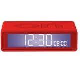 Lexon reverzibilni sat sa alarmom flip+ travel/ crvena